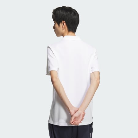 Piqué Solid Polo Shirt - White | adidas Hong Kong