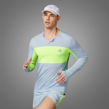 Running Break The Norm Henley Shirt