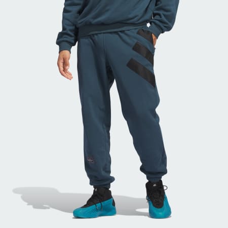 adidas ALL SZN Fleece Pants - Turquoise