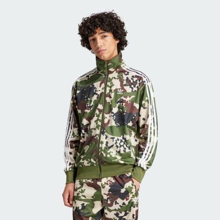 Camo Football Track Top