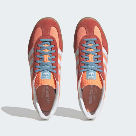 Adidas xplorer clear orange & white shoes hotsell