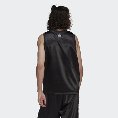Adicolor Trefoil 3-Stripes Satin Tank Top
