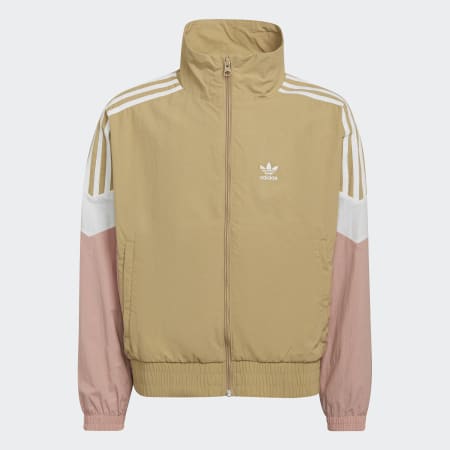 tan adidas sweatsuit