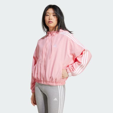 Essentials 3-Stripes Woven Windbreaker