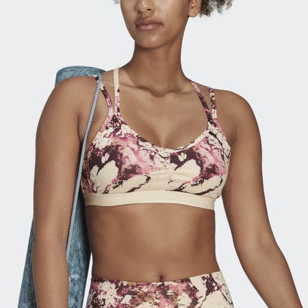 حمالة الصدر Yoga Essentials Studio Light-Support Allover Print