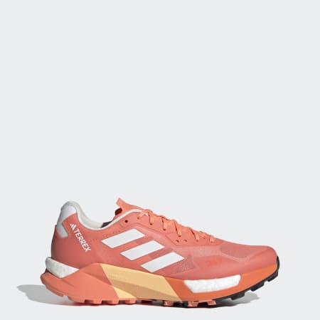 Orange adidas best sale womens running shoes