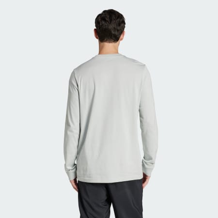 Tech Metallic Long Sleeve Graphic Tee