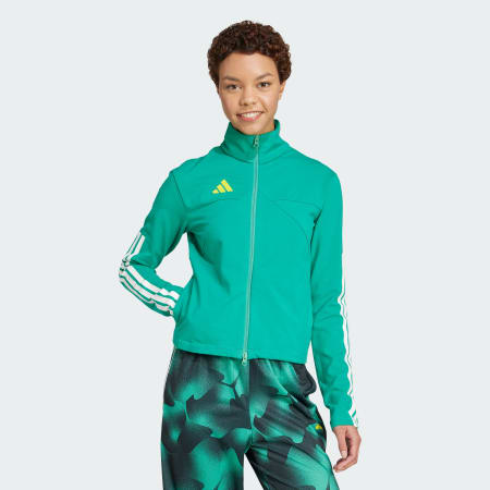 Tiro Cut 3-Stripes Slim Fitted High-Neck Track Top