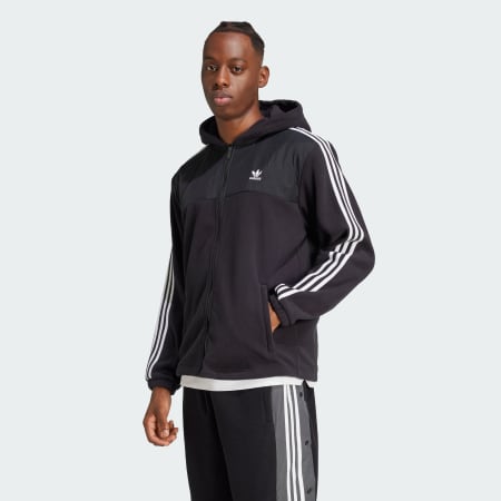 Adidas mens zip up hoodie online