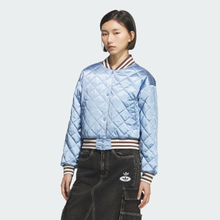 TEAM ADIDAS CROPPED PADDED JACKET