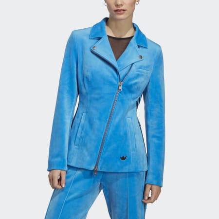 Blue Version Biker Santiago Jacket