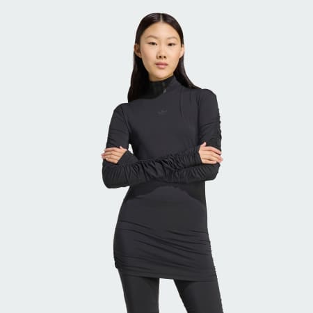 Ruched Long Sleeve Top