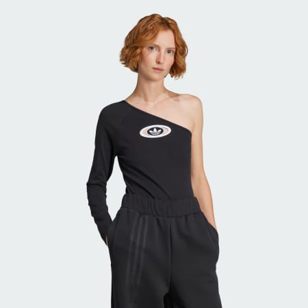 adidas Originals Campus 2000 One-Shoulder Bodysuit