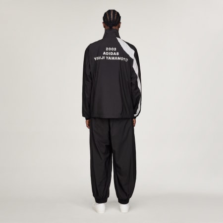 JACHETĂ Y-3 RAW EDGE 3 STRIPES NYLON SHELL