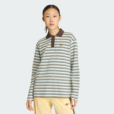 STRIPED LS POLO