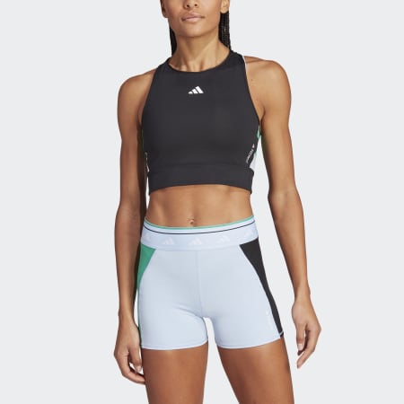 Techfit Colorblock Cropped Training Tank Top
