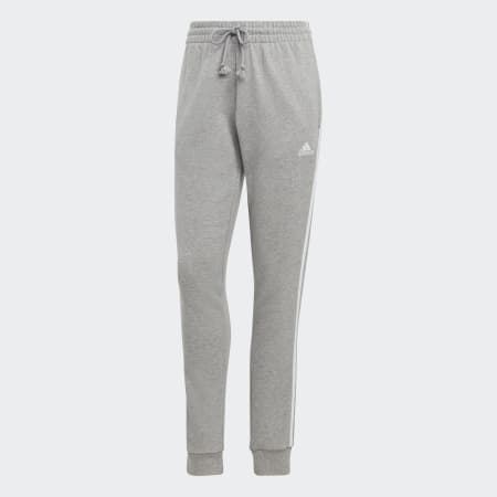 Essentials 3-Stripes French Terry Cuffed Pants