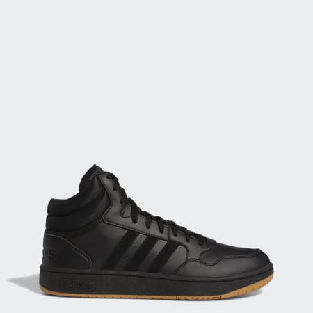 Shoes - Hoops 3.0 Mid Classic Vintage Shoes - Black | adidas South Africa