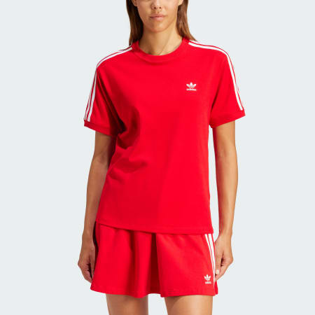 Adidas t shirt women cheap red