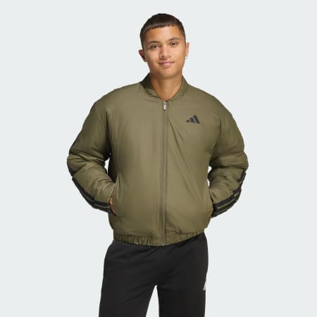 Essentials CLIMAWARM 3-Stripes Insulated Bomber Jackets