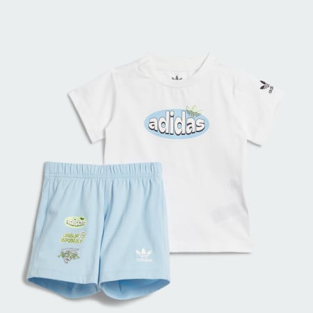 Graphic Shorts and Tee Set