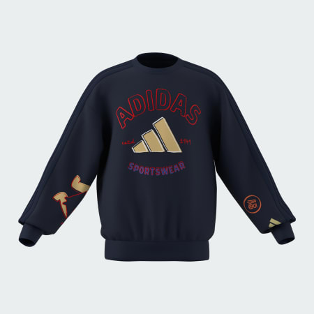 SPORTSWEAR Junior Kids Knitted Crew Sweatshirt