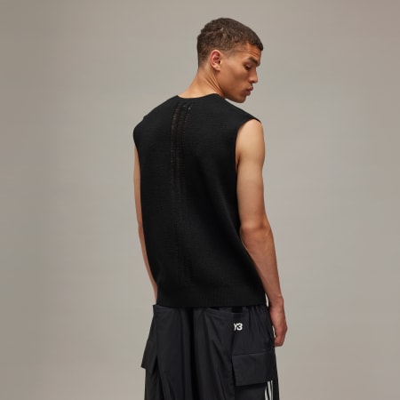 Y-3 3-Stripes Knit Vest