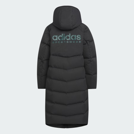 Long Down Seasonal Sportswear Jacket Kids