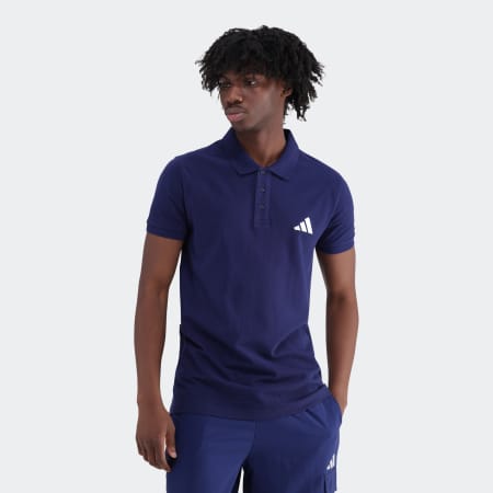 Essentials Small Logo Piqué Polo Shirt