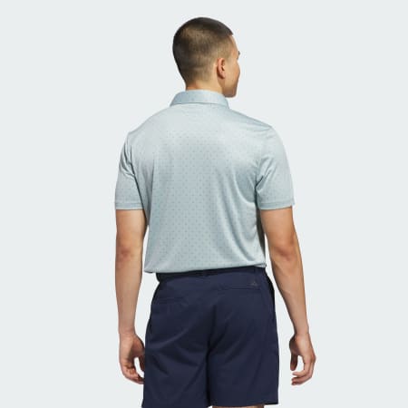 PERFORMANCE TEXTURED PRINT POLO SHIRT