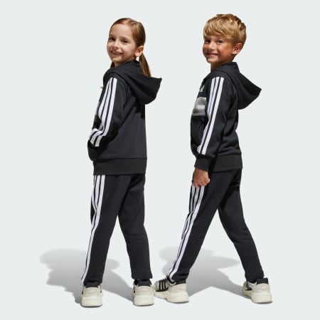 Seasonal Essentials Tiberio 3-Stripes Fleece Track Suit Kids