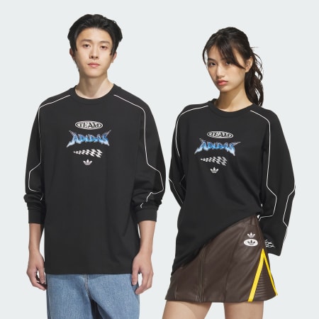 Racing V-Day Graphic Crew Sweatshirt (Gender Neutral)