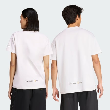 adidas National Geographic UF AEROREADY 圖案 T 恤