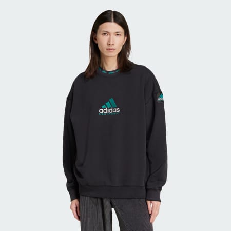 Bluză de trening cu guler rotund EQT Wash