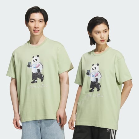 DOROPHY COLLAB - TT 熊貓 T 裇