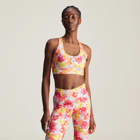 adidas by Stella McCartney TruePurpose Printed Bra