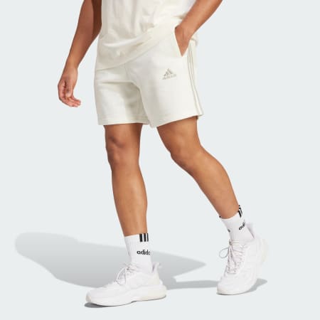 شورت Essentials French Terry 3-Stripes