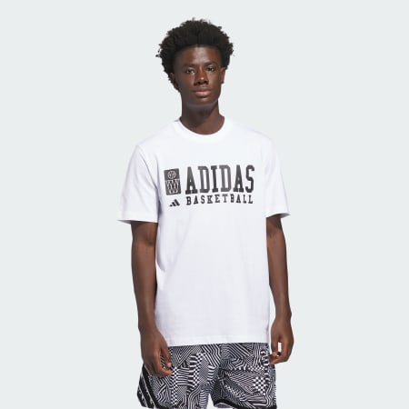 ADIDAS BASKETBALL GRAPHIC TEE