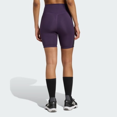 Optime Essentials 3-Stripes Short Leggings