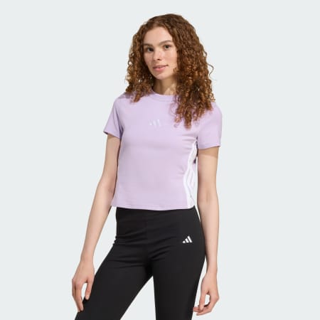 Essentials 3-Stripes Slim Baby Tee