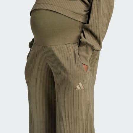 Hlače Rib High-Waist 7/8 (za trudnice)