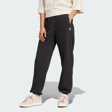 Pantaloni jogger largi din fleece Essentials