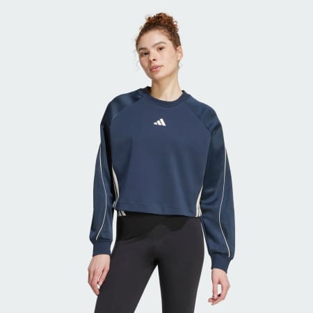 Stadium 3-Stripes Crewneck Sweatshirt