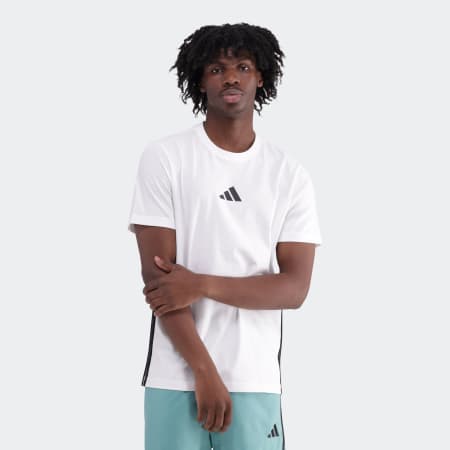 Essentials 3-Stripes Single Jersey T-Shirt