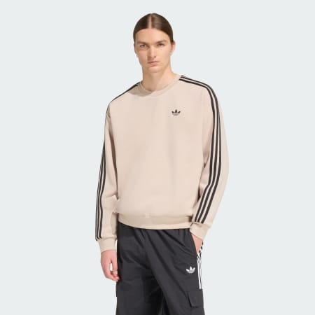 BLUZĂ ADICOLOR CREWNECK SUPRADIMENSIONATĂ CU 3-STRIPES