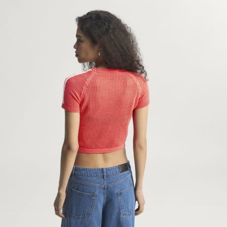 KNITTED CROCHET CALI TEE