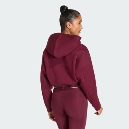 Skraćena majica s kapuljačom Hyperglam