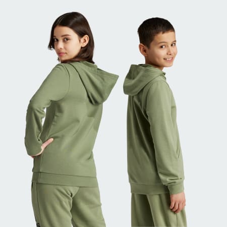 Essentials Two-Colored Big Logo Cotton Hoodie