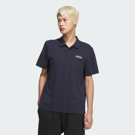 Piqué Solid Polo Shirt