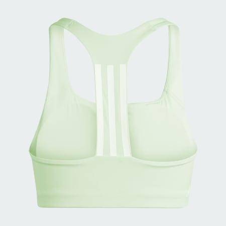 Powerimpact Training Medium-Support 3-Stripes Bra